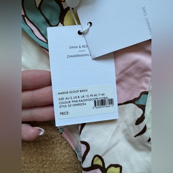NWT Zimmermann Maxine Scoop Bikini Bottoms - Picture 5 of 8